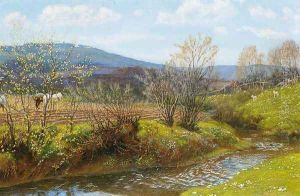 A Spring Afternoon by Arthur Hughes