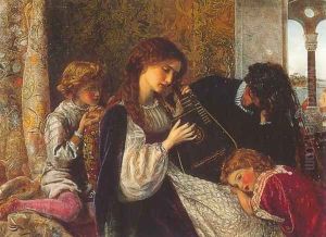 A Music Party by Arthur Hughes