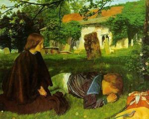 Home from Sea 1856-57 by Arthur Hughes