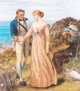 The Sailing Signal Gun 1880-81 by Arthur Hughes