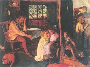 Bedtime 1861-62 by Arthur Hughes