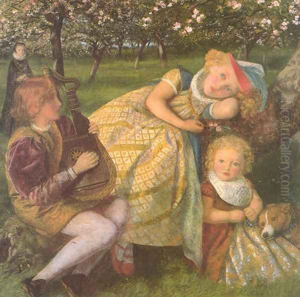 The King's Orchard (study) - view 1