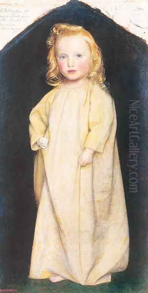 Edward Robert Hughes as a Child 1854-55 - view 1