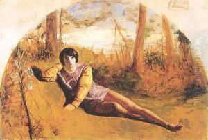 The Young Poet 1849 by Arthur Hughes