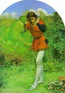 Ferdinand and Ariel by Arthur Hughes