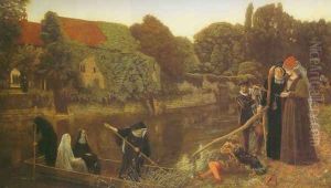 The Convent Boat by Arthur Hughes
