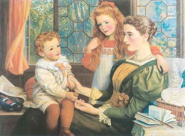 Mrs. Norman Hill and Children 1897 - view 1