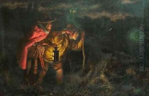 Will o' the Wisp by Arthur Hughes