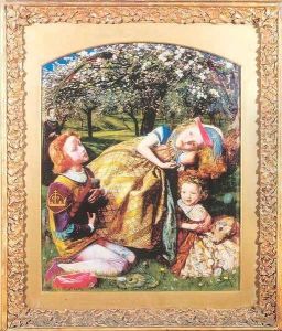 The King's Orchard 1857-58, retouched in 1859 by Arthur Hughes