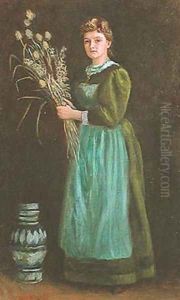 Portrait of Lucy Hill by Arthur Hughes