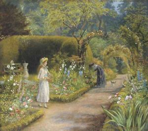 A Visit to Grandmother by Arthur Hughes
