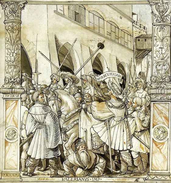 The Humiliation of the Emperor Valerian by the Persian King Sapor 1521 - view 1