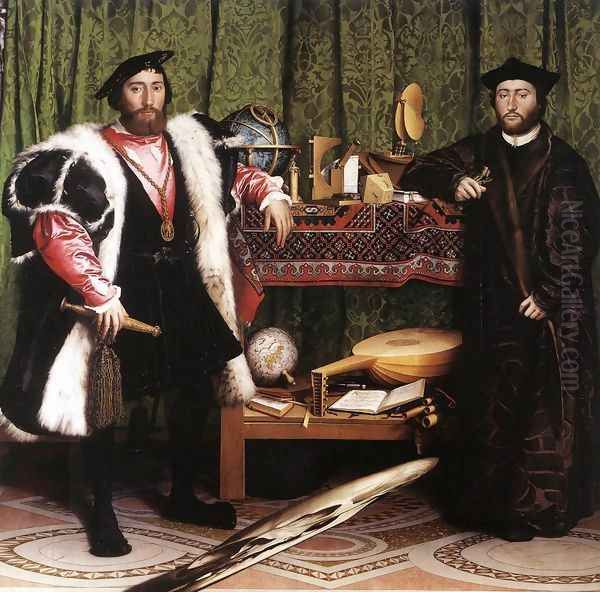 Jean de Dinteville and Georges de Selve (`The Ambassadors') 1533 - view 1