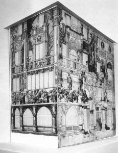 Model of the `Zum Tanz` house (reconstruction)