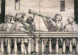 Musicians on a Balcony c. 1527
