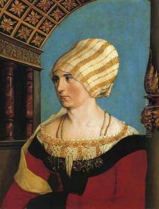 Portrait of Dorothea Meyer (nee Kannengiesser) 1516