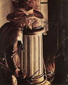 The Oberried Altarpiece (detail 1) 1521-22 by Hans Holbein the Younger