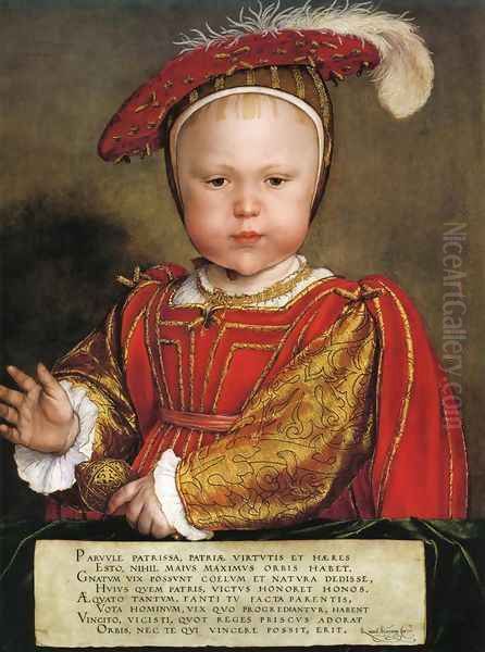 Portrait of Edward, Prince of Wales c. 1539 - view 1