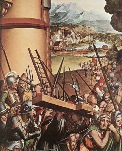 The Passion (detail 6) 1524-25 by Hans Holbein the Younger