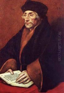 Portrait of Erasmus of Rotterdam 1530