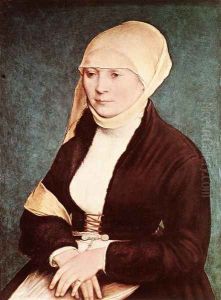 Presumed Portrait of the Artist's Wife by Hans Holbein the Younger
