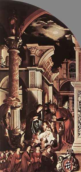 The Oberried Altarpiece (right wing) 1521-22 - view 1
