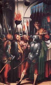 Christ before Caiaphas by Hans Holbein the Younger