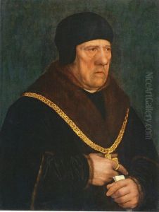 Portrait Of Sir Henry Wyatt by Hans Holbein the Younger