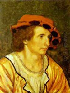 Portrait Of A Man Supposedly Anton The Good Duke Of Lorraine by Hans Holbein the Younger