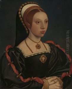 Portrait of a Young Woman by Hans Holbein the Younger