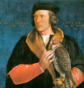 Portrait of Robert Cheseman by Hans Holbein the Younger