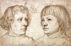 Ambrosius and Hans Holbein 1511 by Hans, The Elder Holbein