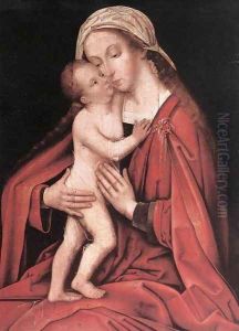 Virgin and Child c. 1500 by Hans, The Elder Holbein