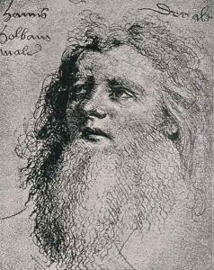 Self portrait by Hans, The Elder Holbein