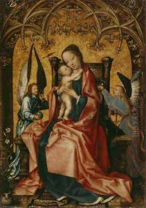 Madonna and Child 3 by Hans, The Elder Holbein