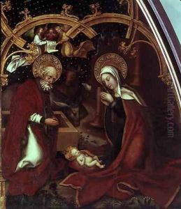 The Nativity by Hans, The Elder Holbein