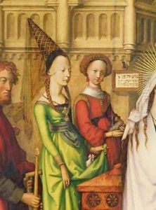 Detail of The Depiction of Christ in the Temple by Hans, The Elder Holbein
