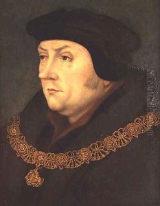 Lord Cromwell Wearing the Order of St George by Hans, The Elder Holbein
