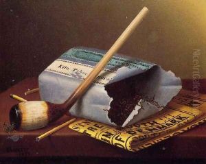 A Smoke Backstage by William Michael Harnett