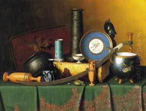 Still Life with Bric-a-Brac by William Michael Harnett