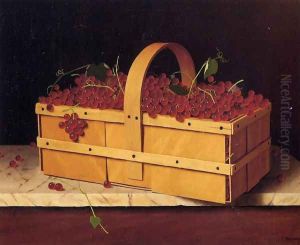 A Basket of Catawba Grapes by William Michael Harnett