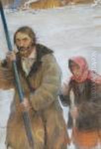 Na Gromniczna by Teodor Axentowicz