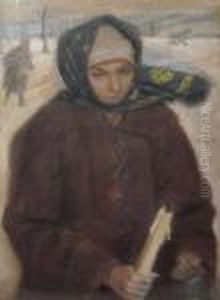 *retour De La Messe by Teodor Axentowicz