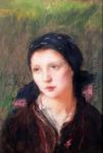 Dziewczyna Huculska by Teodor Axentowicz