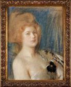 Portret Bronislawy Rudlickiej - Sichulskiej