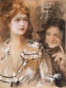 Gioventu E Vecchiaia by Teodor Axentowicz