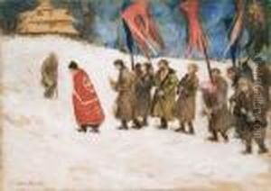 Processione Nella Neve Processione Nella Neve