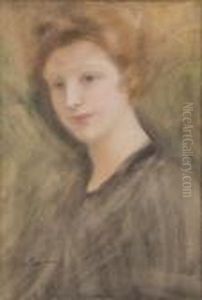 Portret Kobiety by Teodor Axentowicz