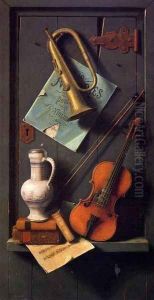 Old Models by William Michael Harnett
