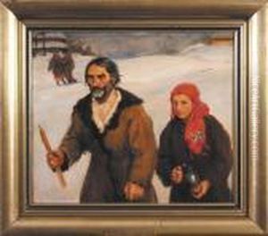 Swieto Jordanu by Teodor Axentowicz
